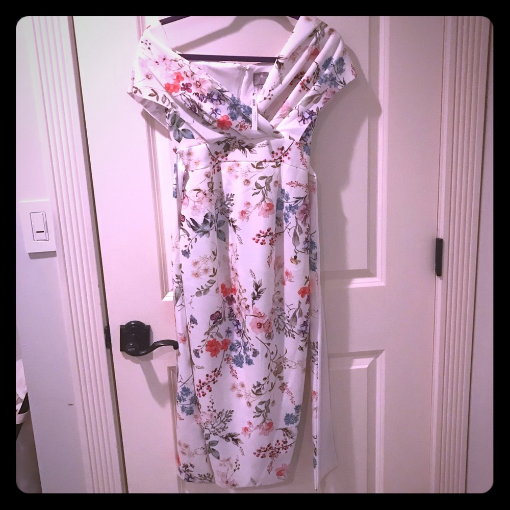 Stunning floral ASOS Maternity dress